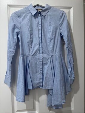 H&M Asymmetric Cotton Blouse
